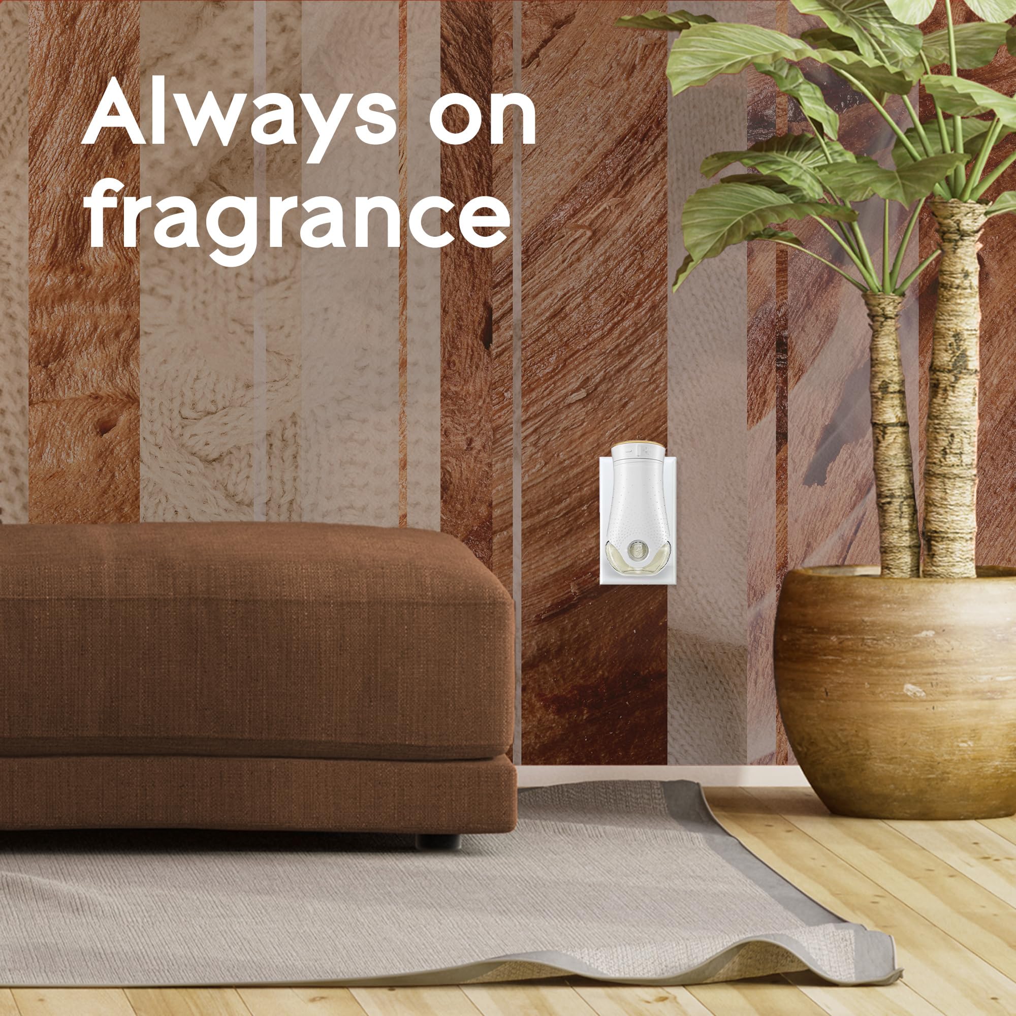 Glade PlugIns Refills Air Freshener, Scented and Essential Oils for Home and Bathroom, Cashmere Woods, 6.7 Fl Oz, 10 Count - Image 10