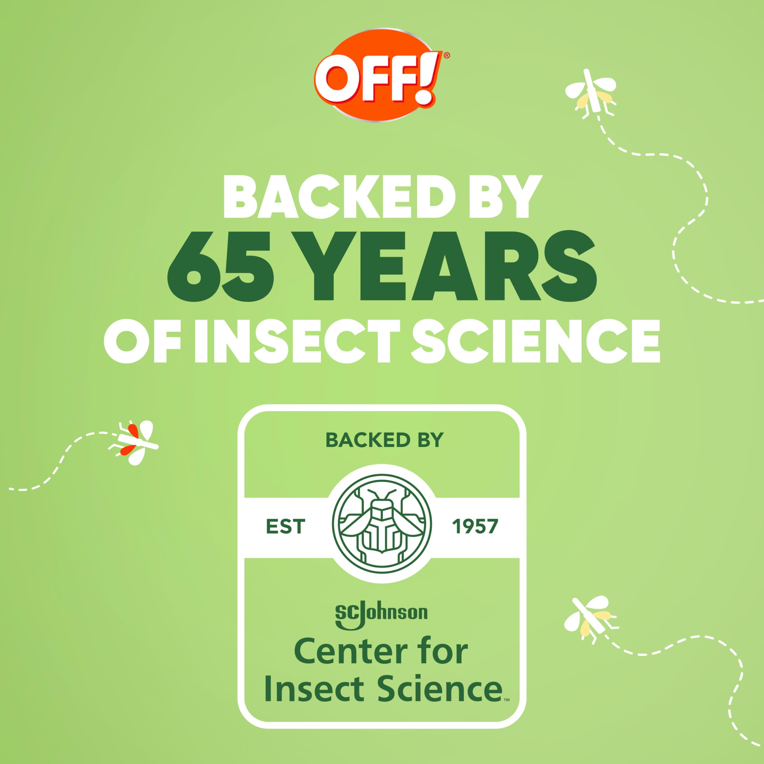 OFF! Deep Woods Insect Repellent Aerosol, Dry, Non-Greasy Formula, Bug Spray with Long Lasting Protection from Mosquitoes, 4 Oz, 2 Count - Image 7