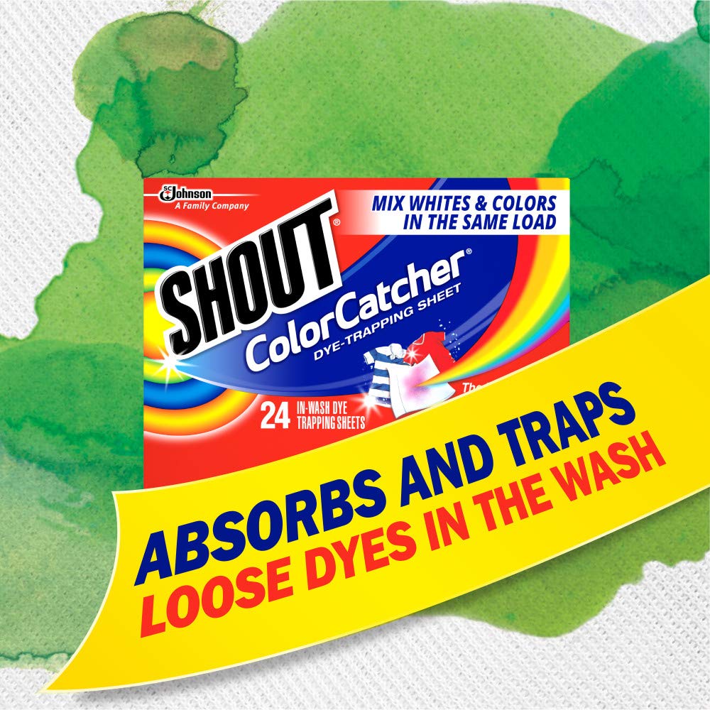 Shout Color Catchers for Laundry, Allow Mixed Washes, Prevents Color Runs and Maintains Original Clothing, 72 Count - Image 4