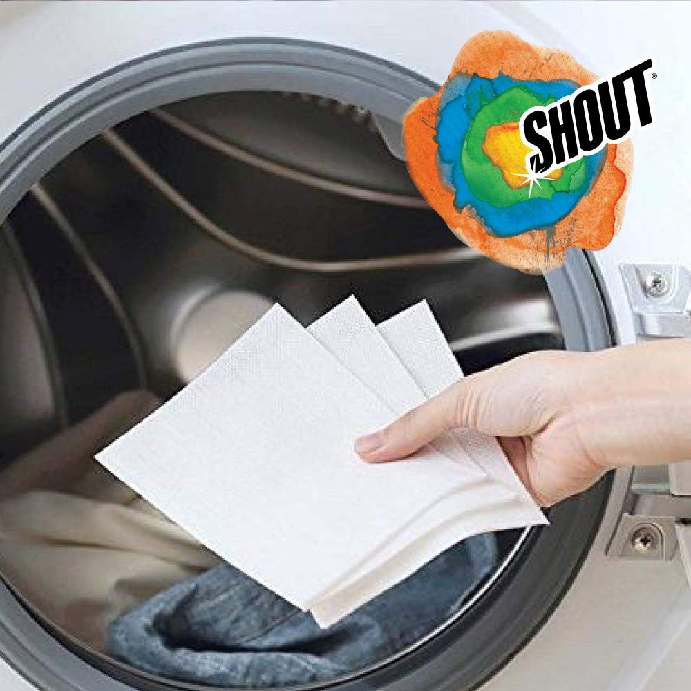 Shout Color Catchers for Laundry, Allow Mixed Washes, Prevents Color Runs and Maintains Original Clothing, 72 Count - Image 5