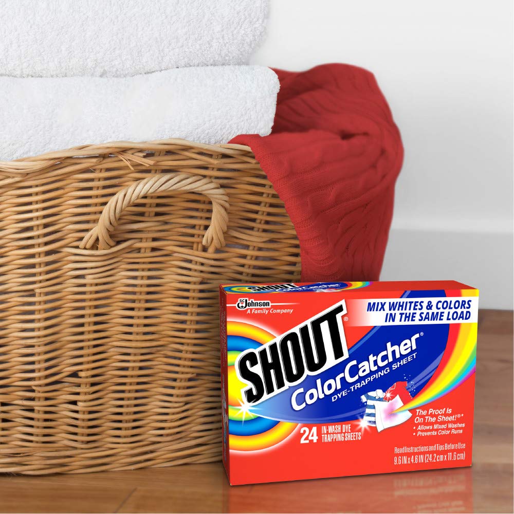 Shout Color Catchers for Laundry, Allow Mixed Washes, Prevents Color Runs and Maintains Original Clothing, 72 Count - Image 7
