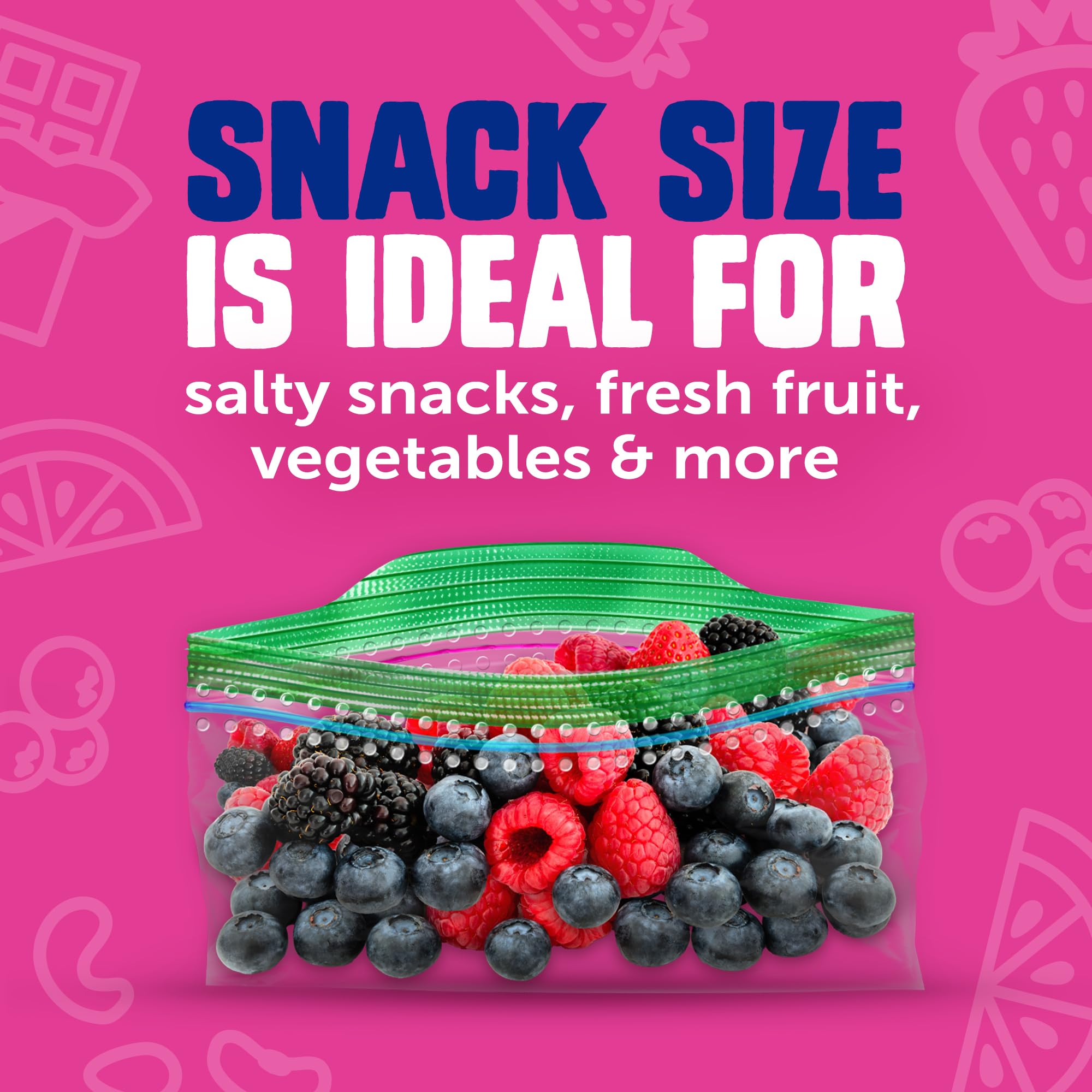 Ziploc 175 Count Sandwich and Snack Bags with EasyGuide Texture, Plastic Storage Bags with Grip 'n Seal Technology - Image 5