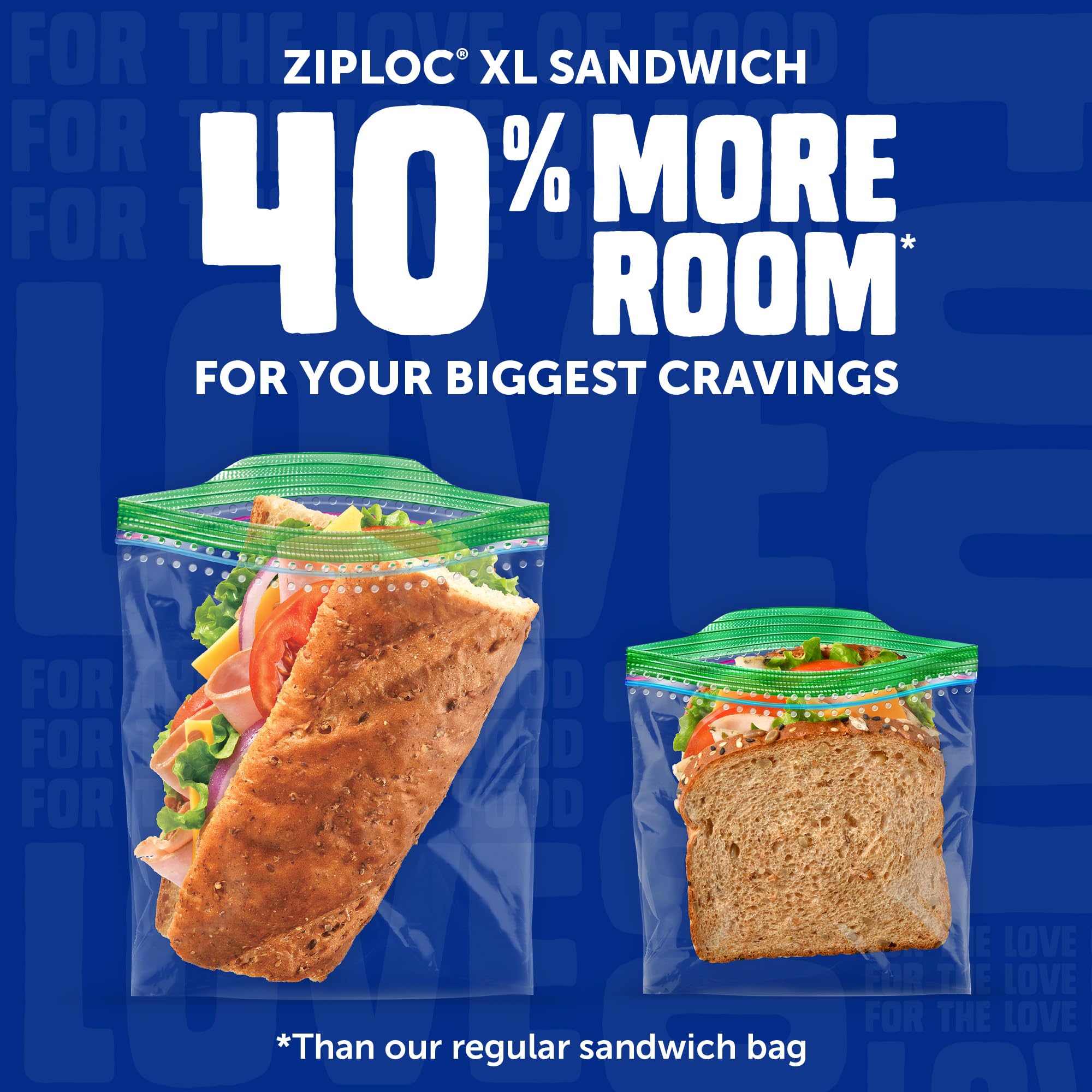 Ziploc Brand Lunch Trio Variety Pack with EasyGuide Texture, Grip ’n Seal Technology, 225 count - Image 7