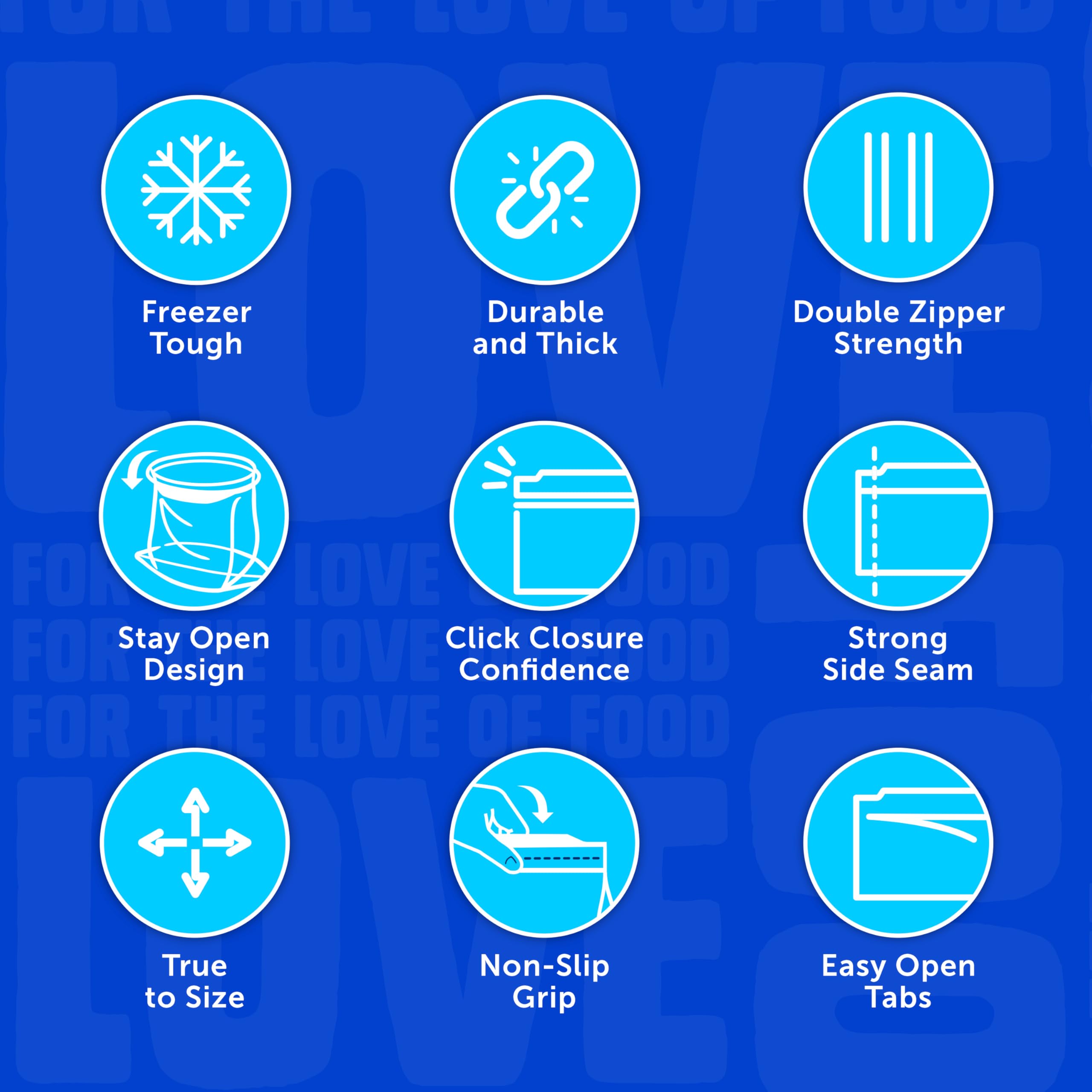 Ziploc Gallon Food Storage Freezer Bags, Stay Open Design, Easy to Fill, 80 count - Image 4