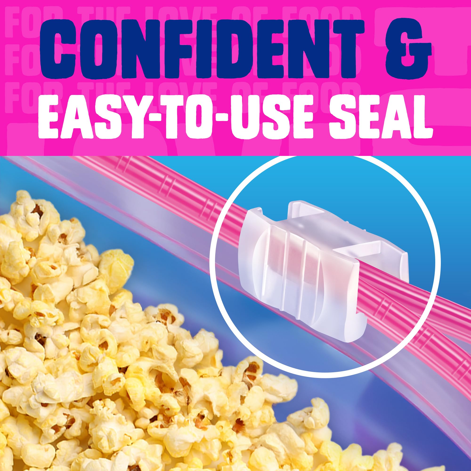 Ziploc Quart Food Storage Slider Bags, Power Shield Technology for More Durability, 42 Count - Image 4