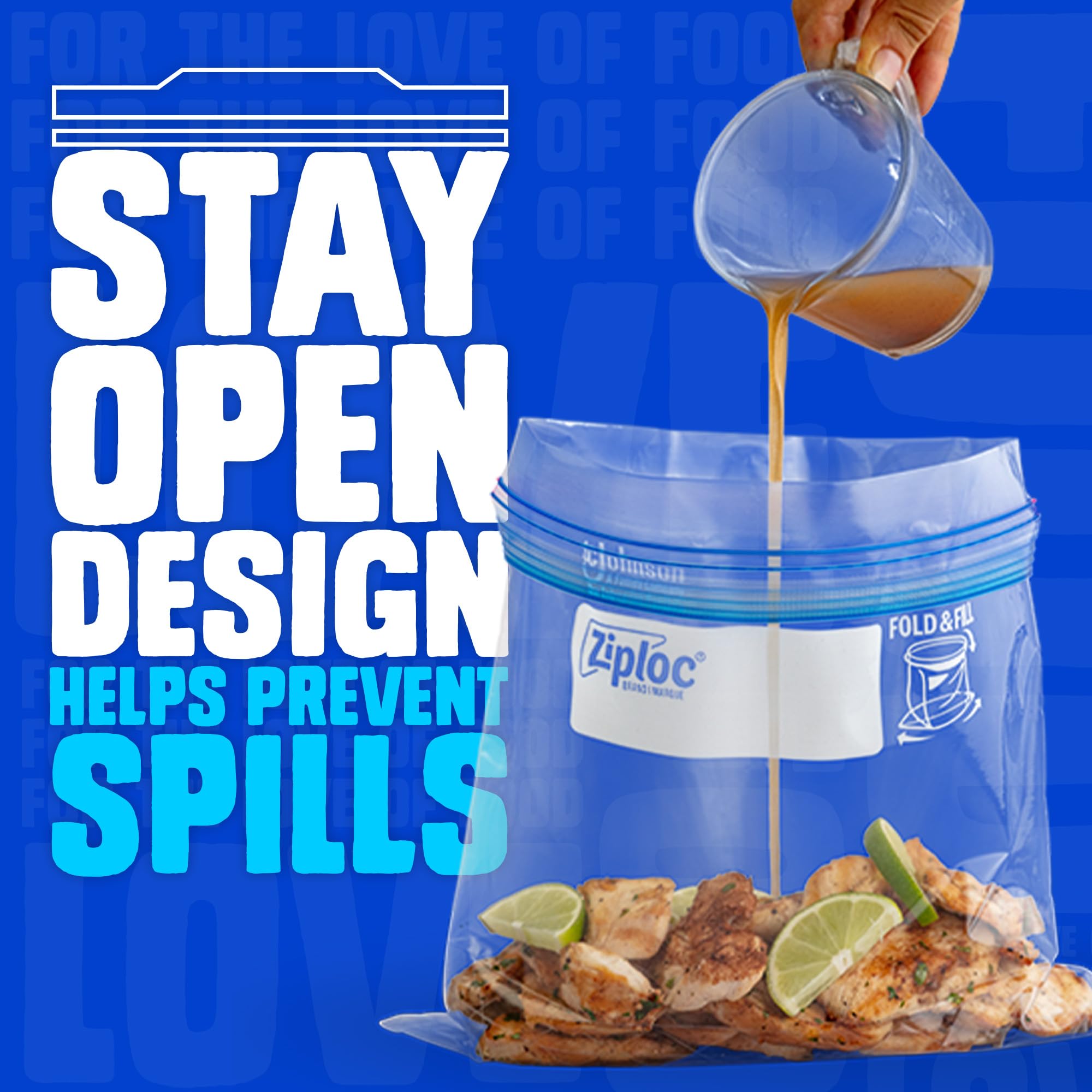 Ziploc Pint Food Storage Freezer Bags, Grip 'n Seal Technology for Easier Grip, Open, and Close, 20 Count - Image 7