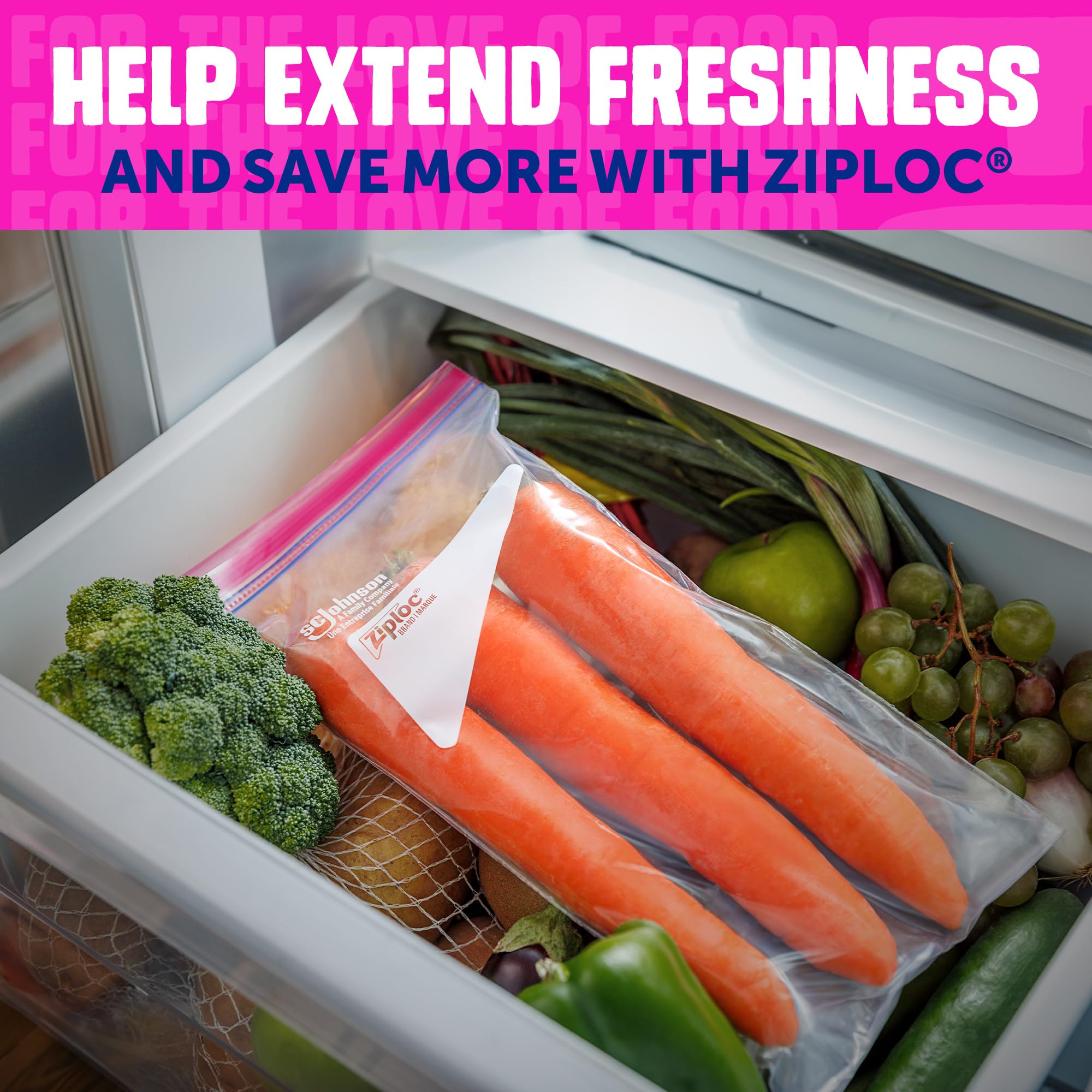 Ziploc Tall Food Storage Bags, 10 Count - Image 4